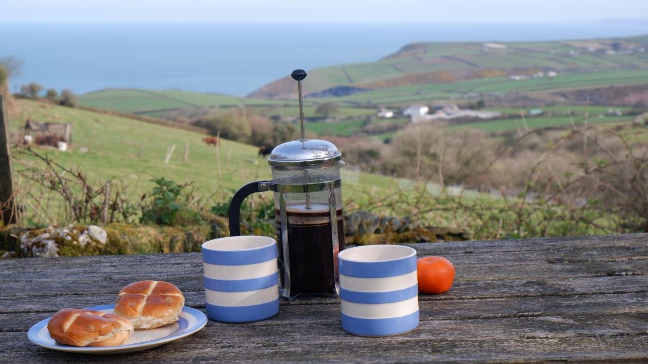 Polrunny Farm Sloe Cottage With A Sea View Boscastle Esterno foto