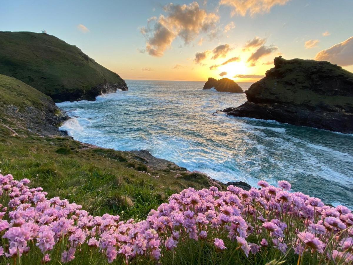 Polrunny Farm Sloe Cottage With A Sea View Boscastle Esterno foto