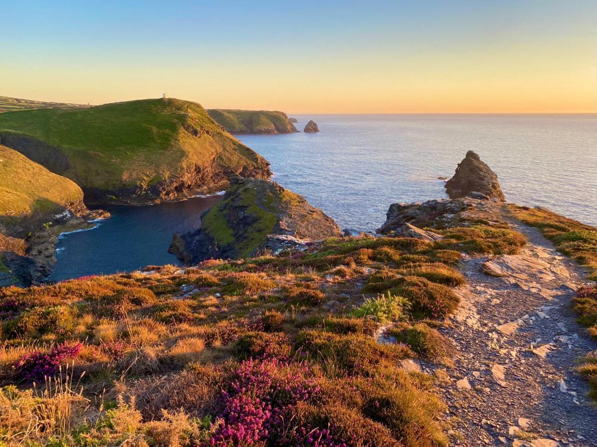 Polrunny Farm Sloe Cottage With A Sea View Boscastle Esterno foto